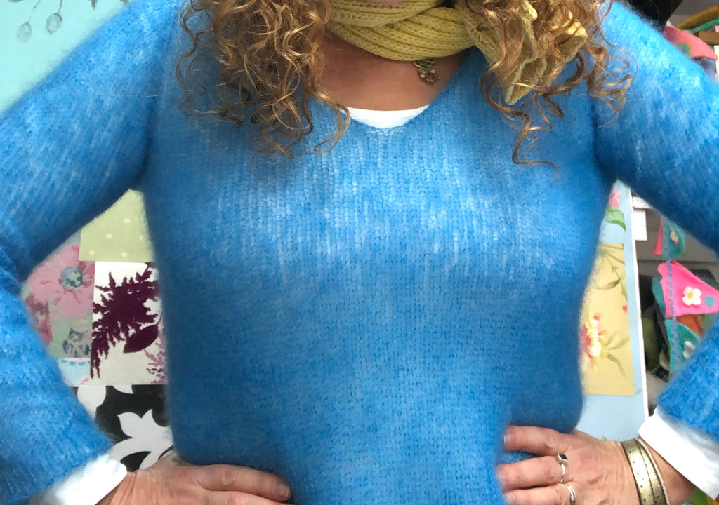 Join in with our Kid Silk Mohair "Knit a Jumper Club" from HOME!