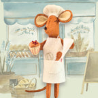 Little Mouse the Baker Felt Craft Kit by Corinne Lapierre