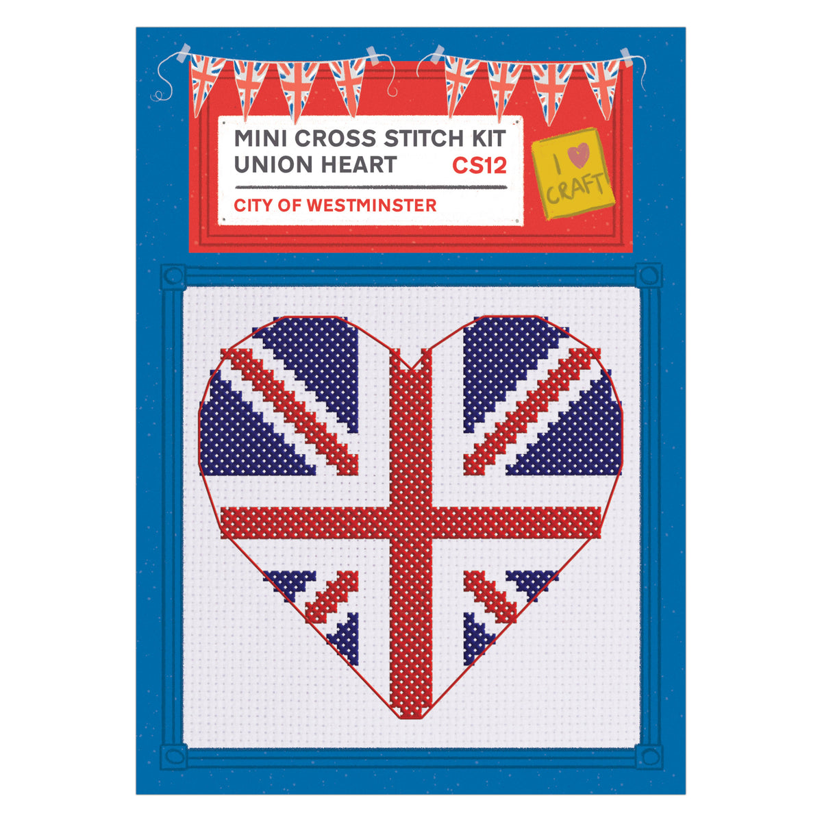 Sew & So On Mini Cross Stitch Kits : 12 Mini London Designs