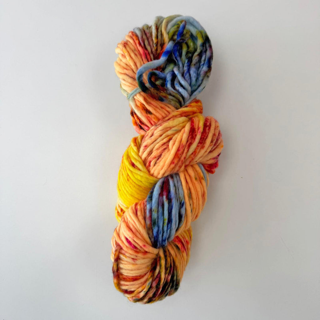 Hand Dyed Super Chunky : Gilliangladrag Holy Fluff  : Funkytown