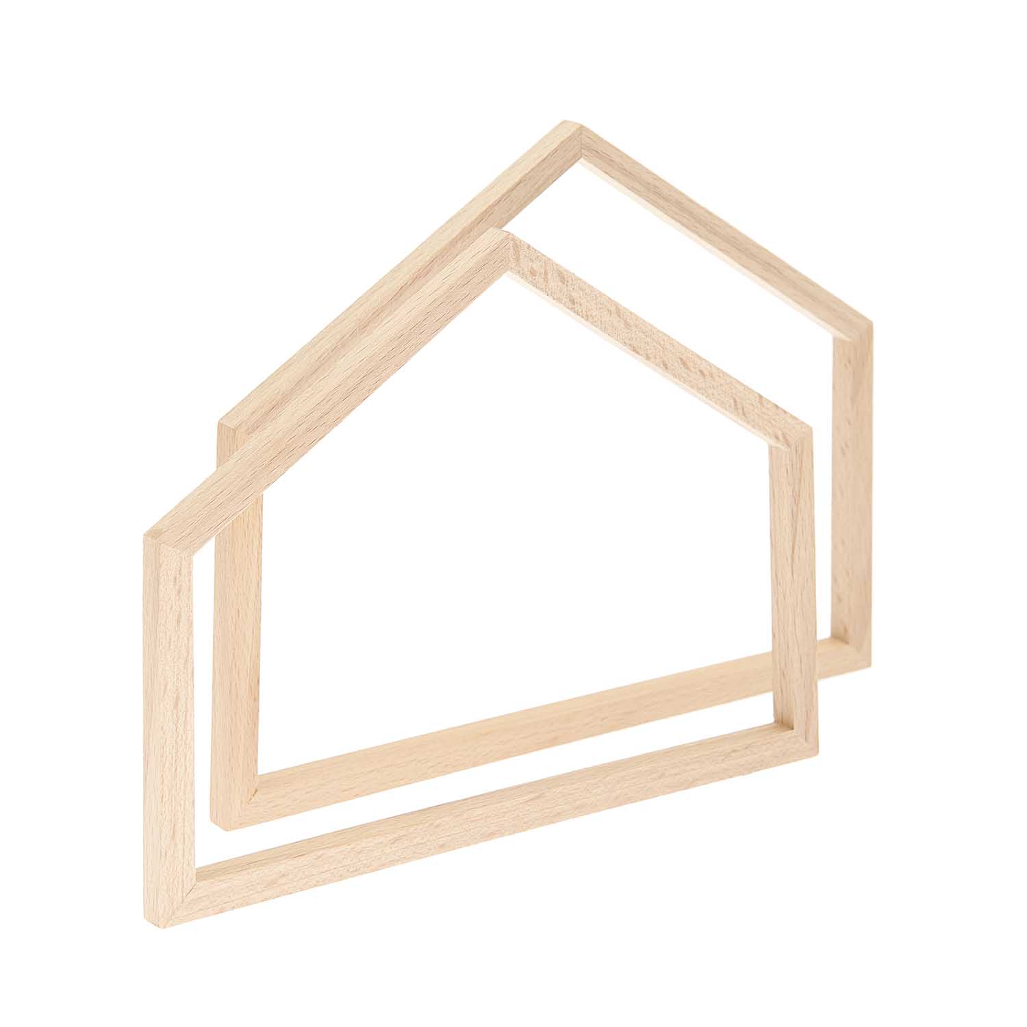 Decorative Embroidery Frame : House Shaped 200 x 165mm