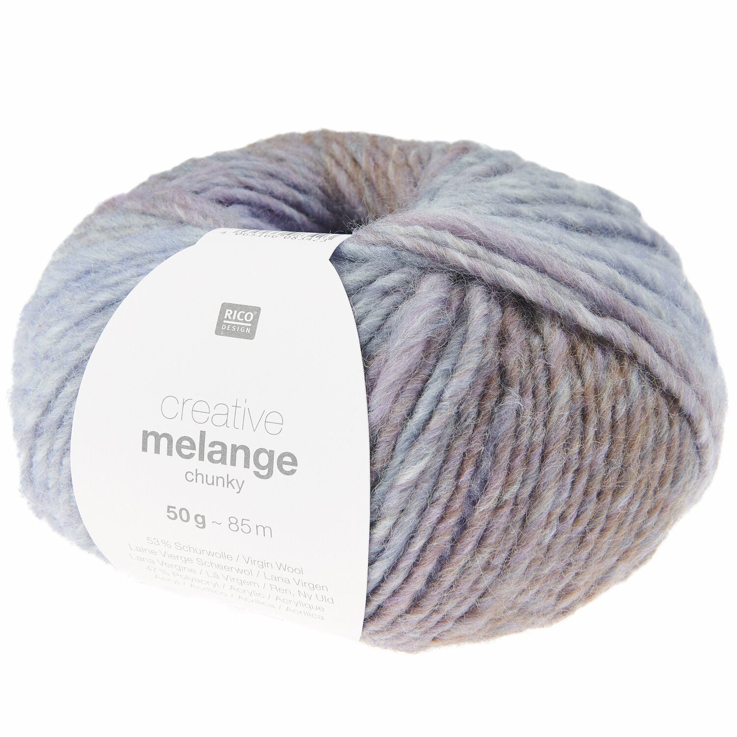 Rico Creative Melange Chunky Soft Violets 081