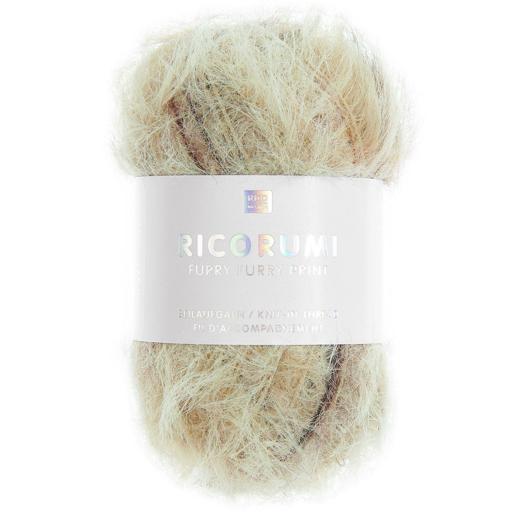 Ricorumi 25g Furry Furry Print 003 Beige