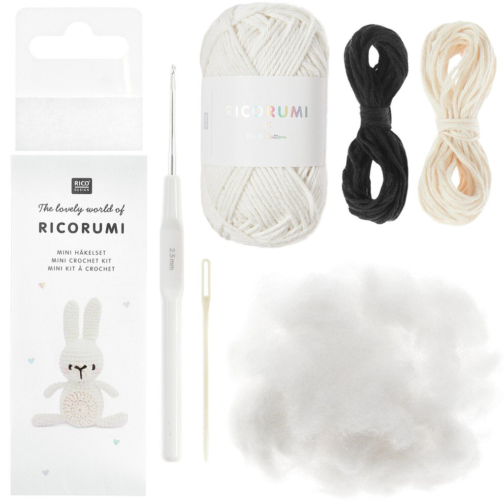 Ricorumi Mini Easy Crochet Set - Bunny