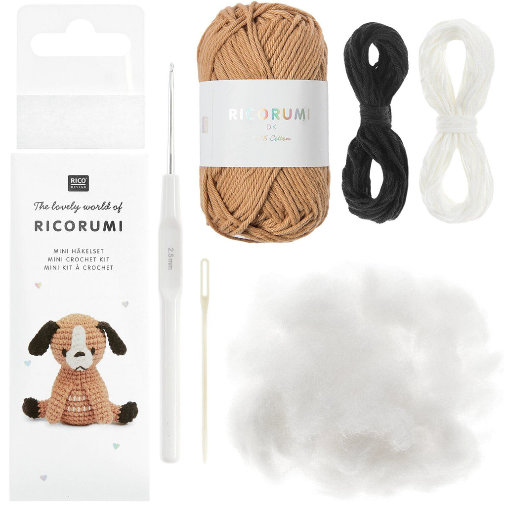 Ricorumi Mini Easy Crochet Set - Dog