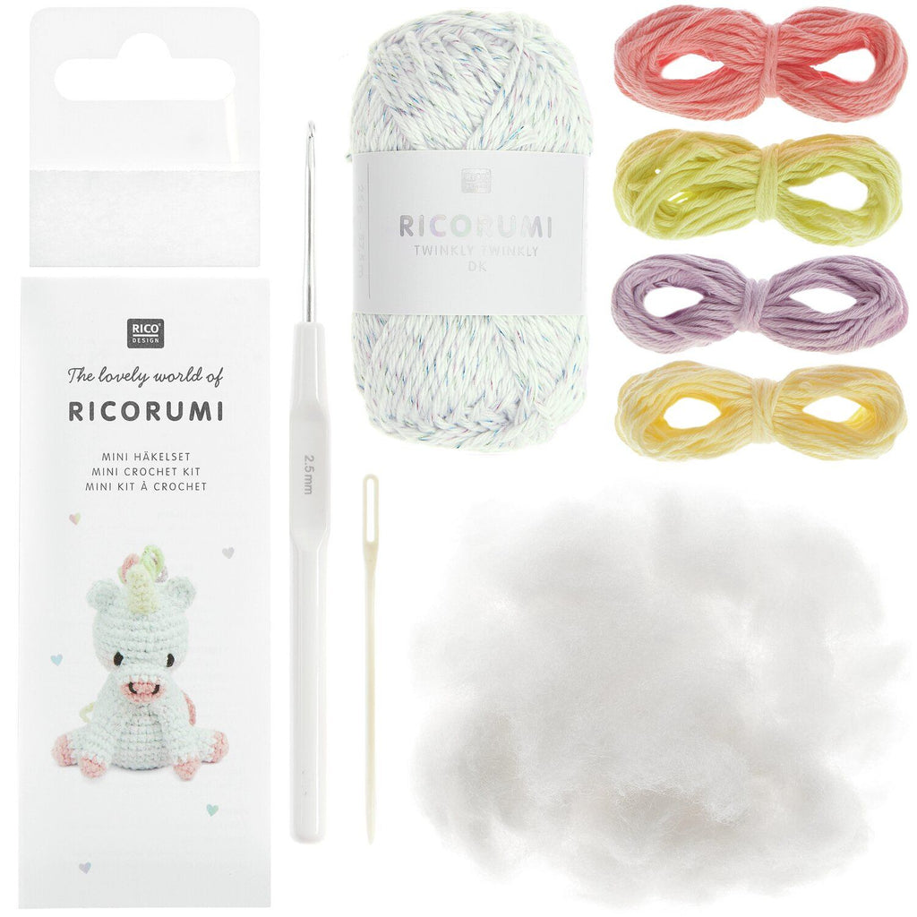 Ricorumi Mini Easy Crochet Set - Unicorn