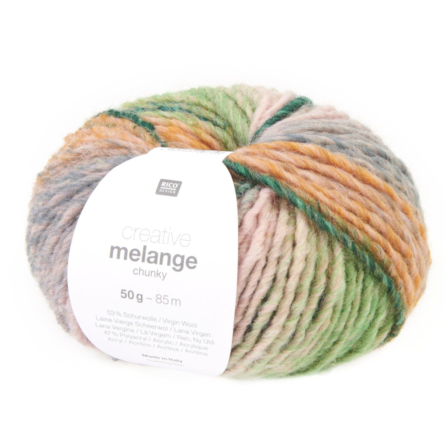 Rico Creative Melange Chunky Lush Grass  085