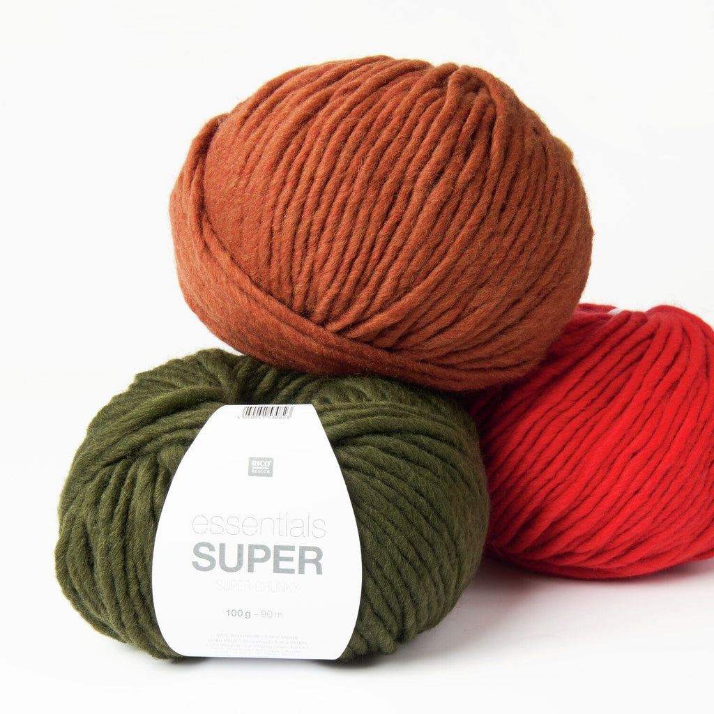 Rico Essentials Super - Super Chunky Yarn 009 Olive