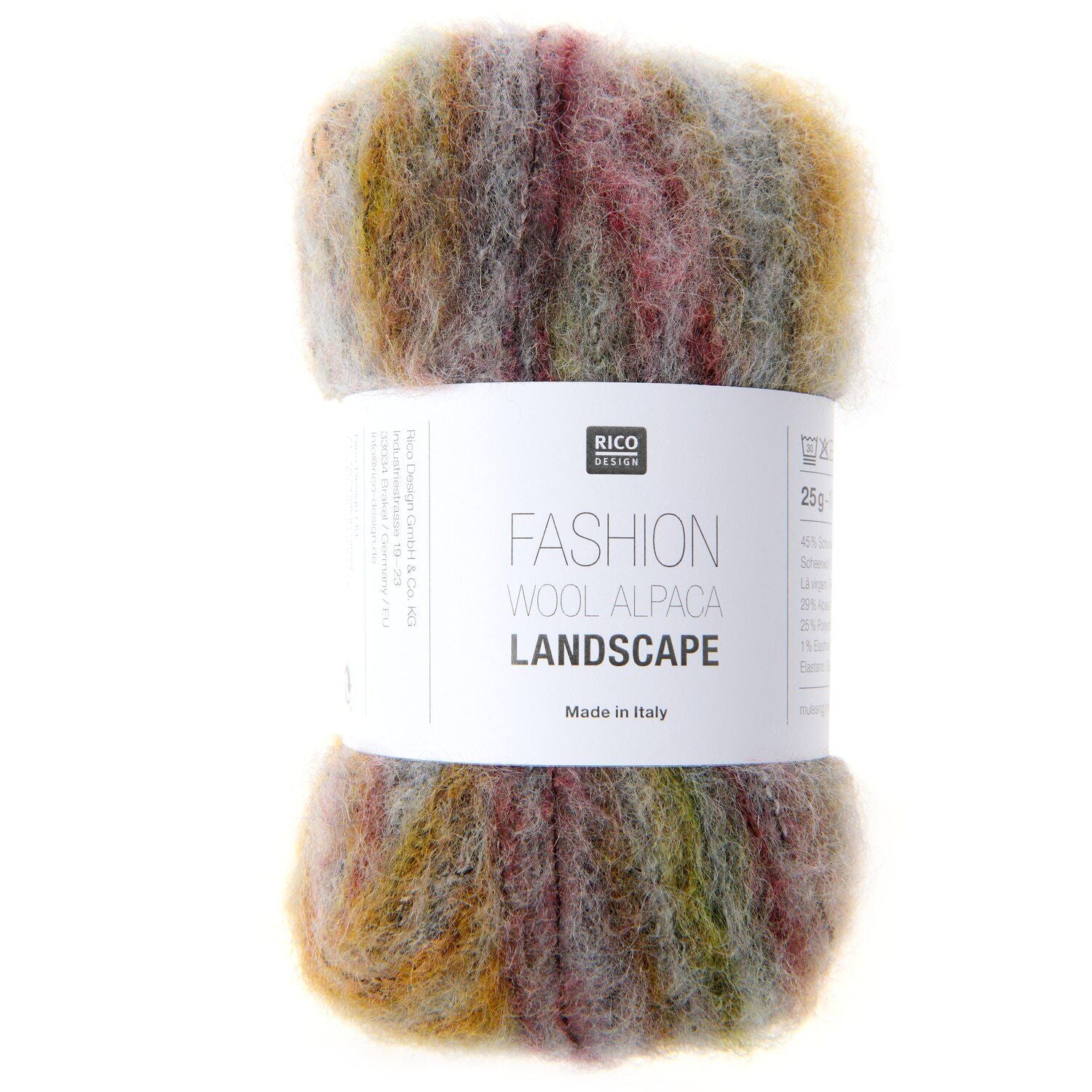 Fashion Wool Alpaca Landscape 25g 001 Earthy Colours
