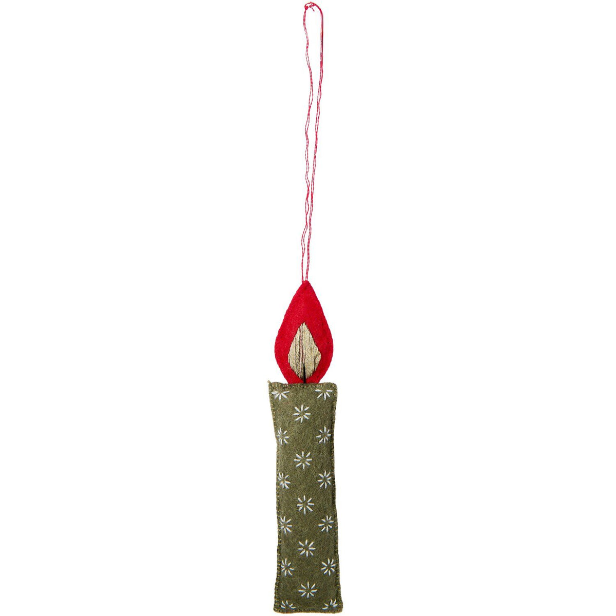 Embroidery kit: Felt Candle Decoration
