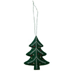 Embroidery kit: Felt Christmas tree decoration