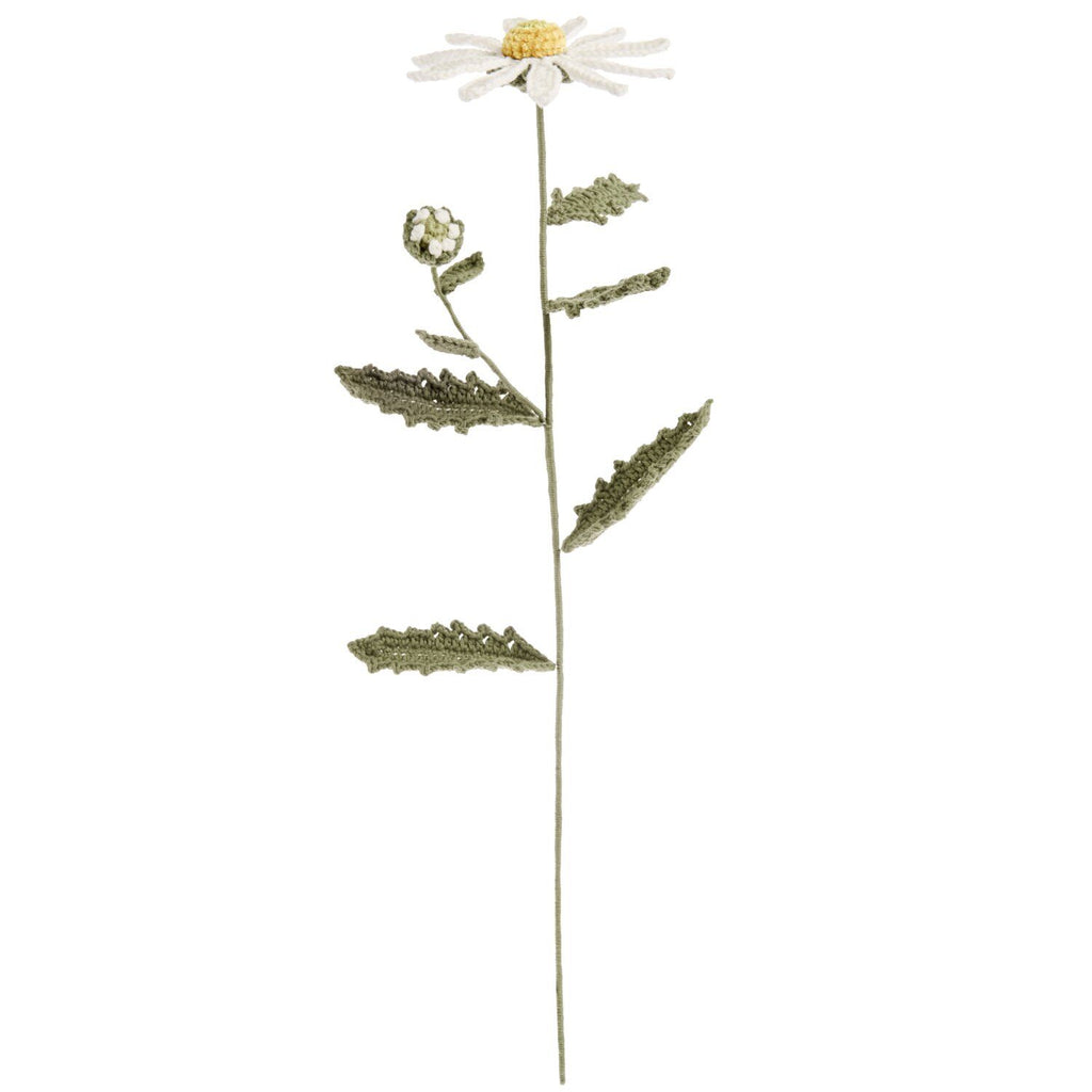 Floral Paper Wire White 50cm x 10 pieces