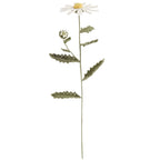 Floral Paper Wire White 50cm x 10 pieces