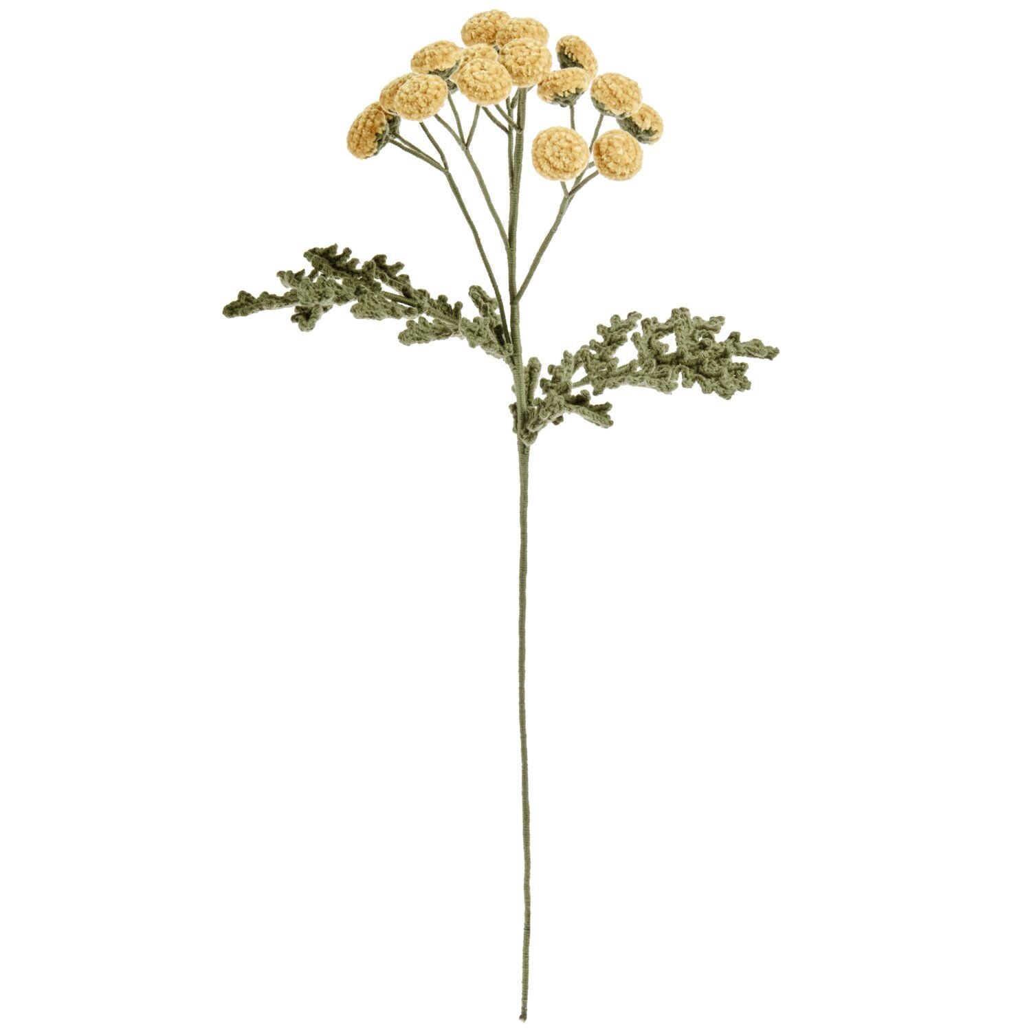 Floral Paper Wire White 50cm x 10 pieces