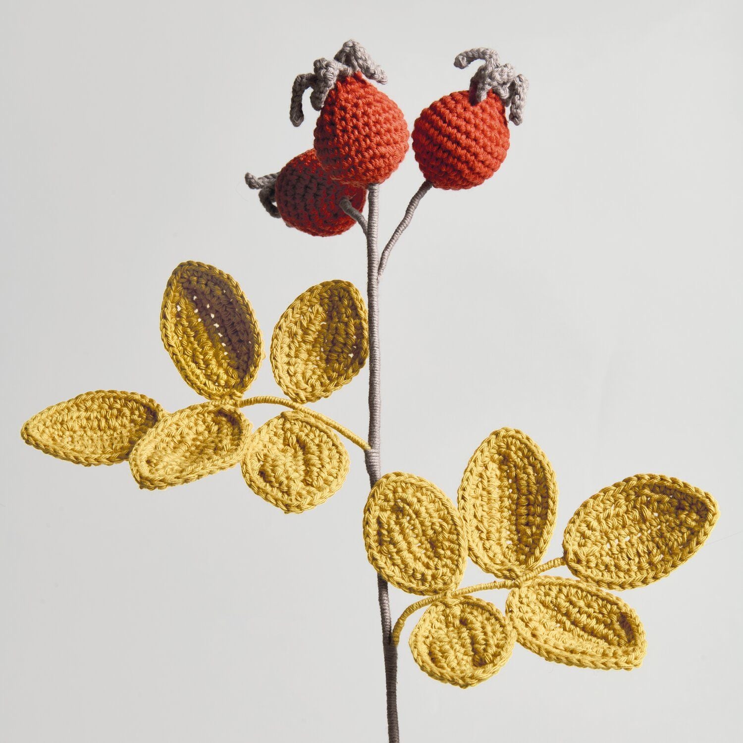 Floral Paper Wire White 50cm x 10 pieces