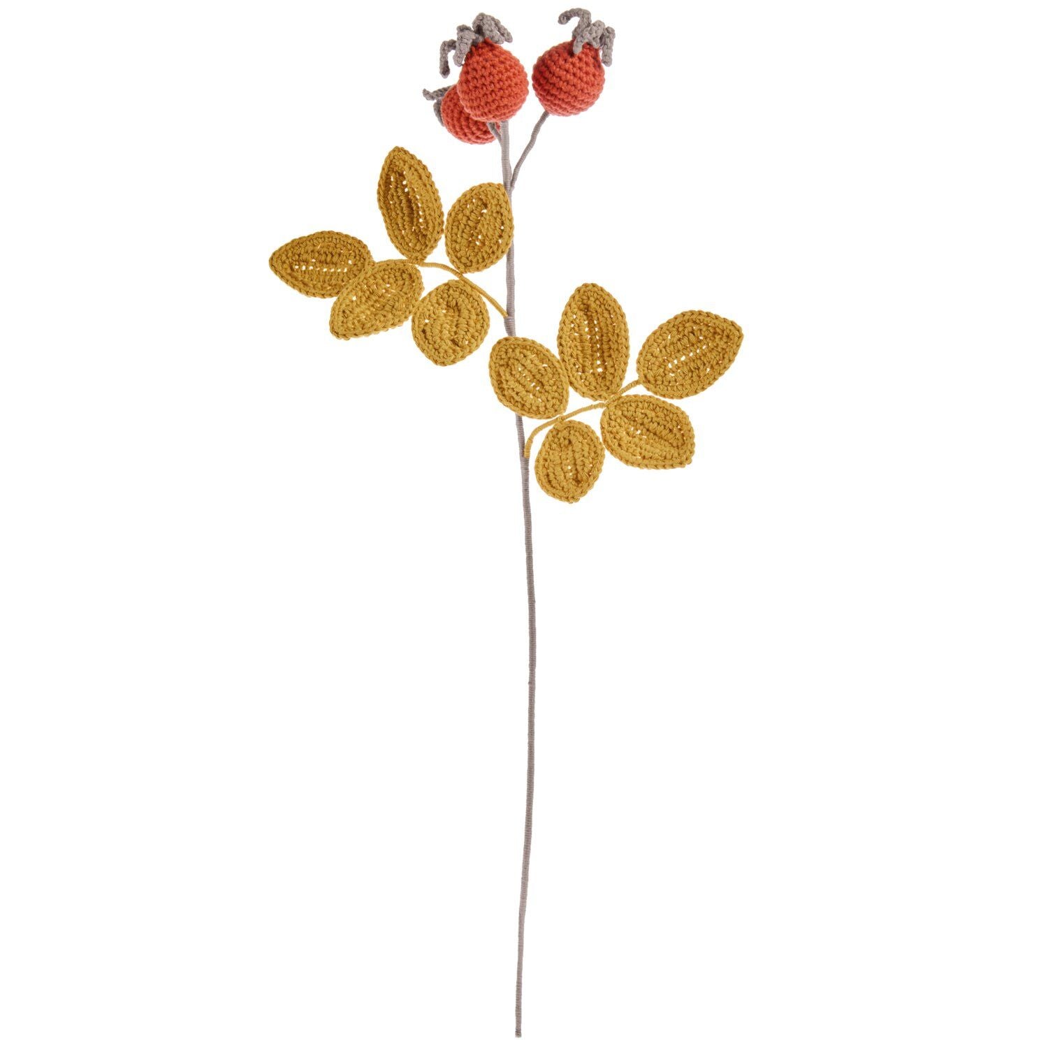 Floral Paper Wire White 50cm x 10 pieces