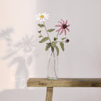Floral Paper Wire White 50cm x 10 pieces