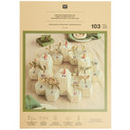 Mistletoe hot Foil Advent Calendar Craft Kit