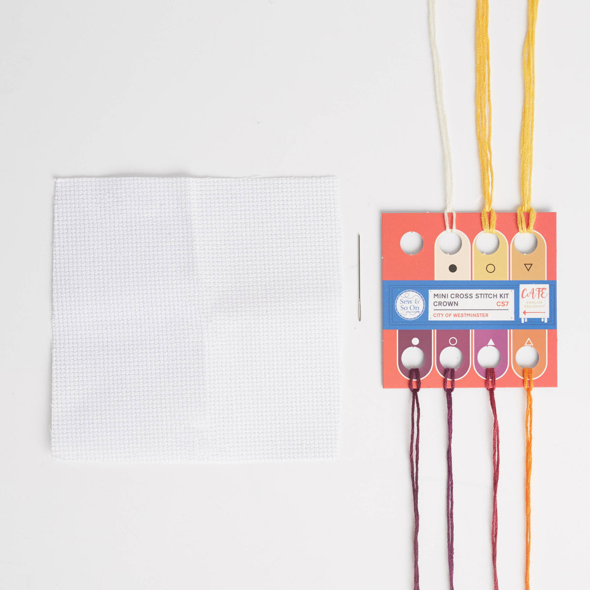 Sew & So On Mini Cross Stitch Kits : 12 Mini London Designs