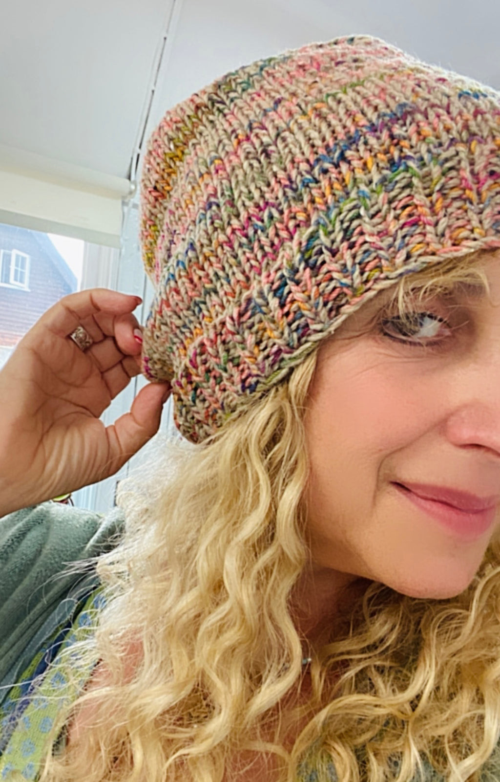 Hat Knitting Kit : 'Cosmic Autumn Rebellion'