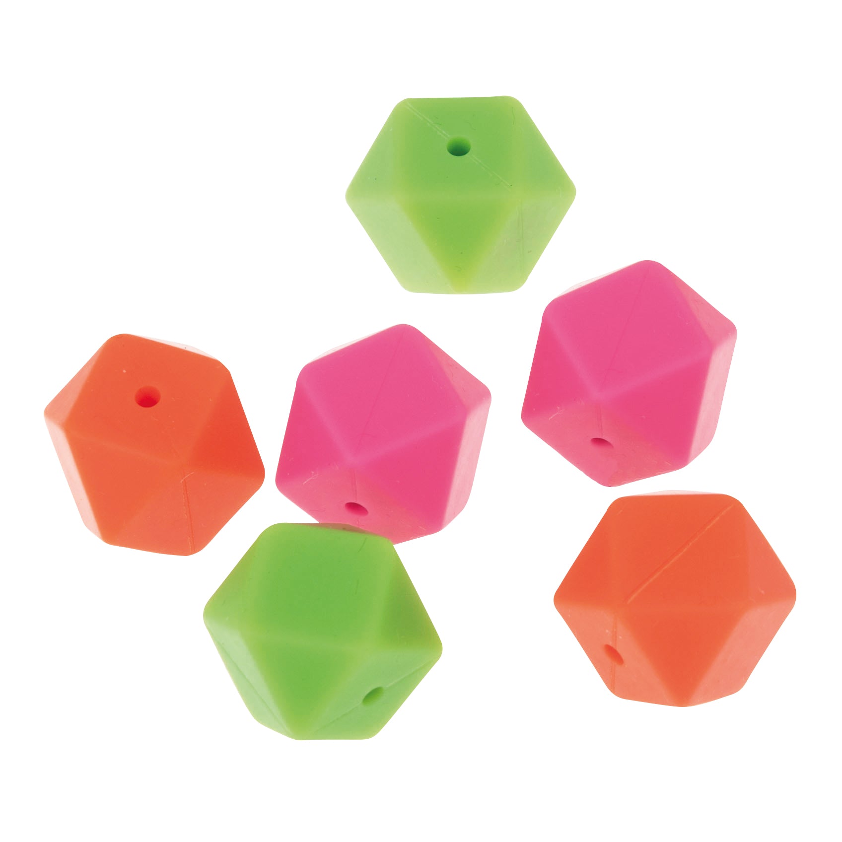 Rubber Point Protectors : Bright Geometric x 6