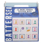 Battersea 12 Mini Cross Stitch Kit, Dog, Aida Fabric