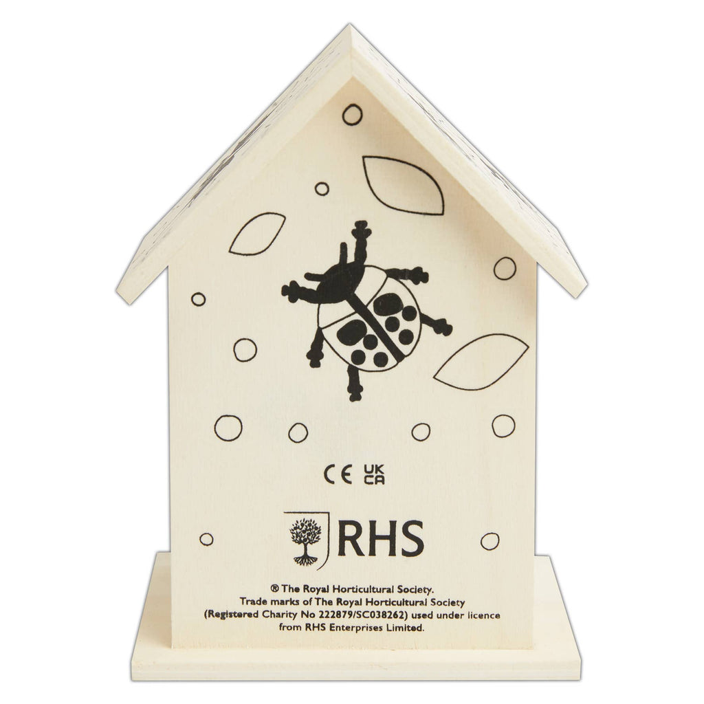 RHS Paint Your Own Set, White Single Craft Kit Set Bug Hotel