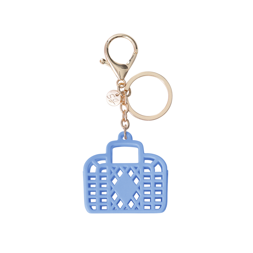 Itty Bitty Bag Charm - Retro: Cornflower