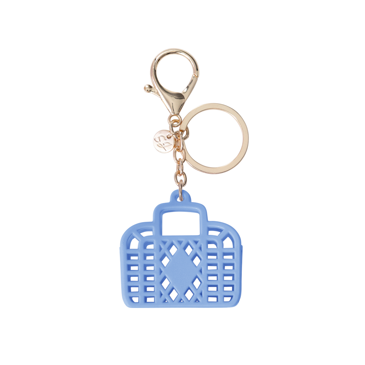 Itty Bitty Bag Charm - Retro: Cornflower
