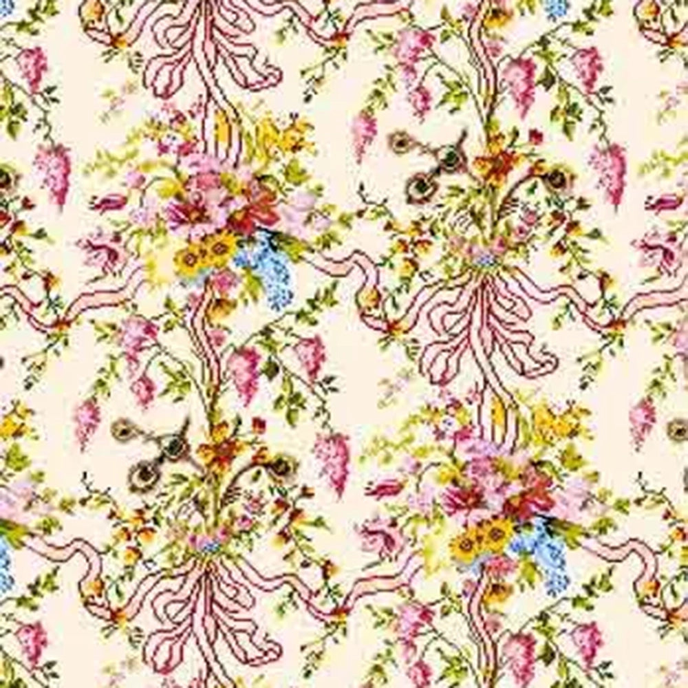 Sajou Marie Antoinette At The Palace 100% Cotton per HALF metre