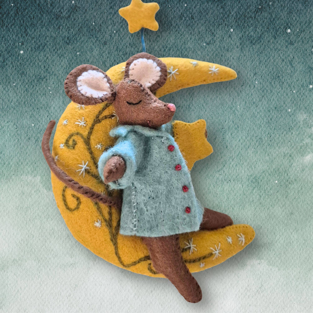 Little Mouse Makes a Wish Felt Craft Mini Kit: English