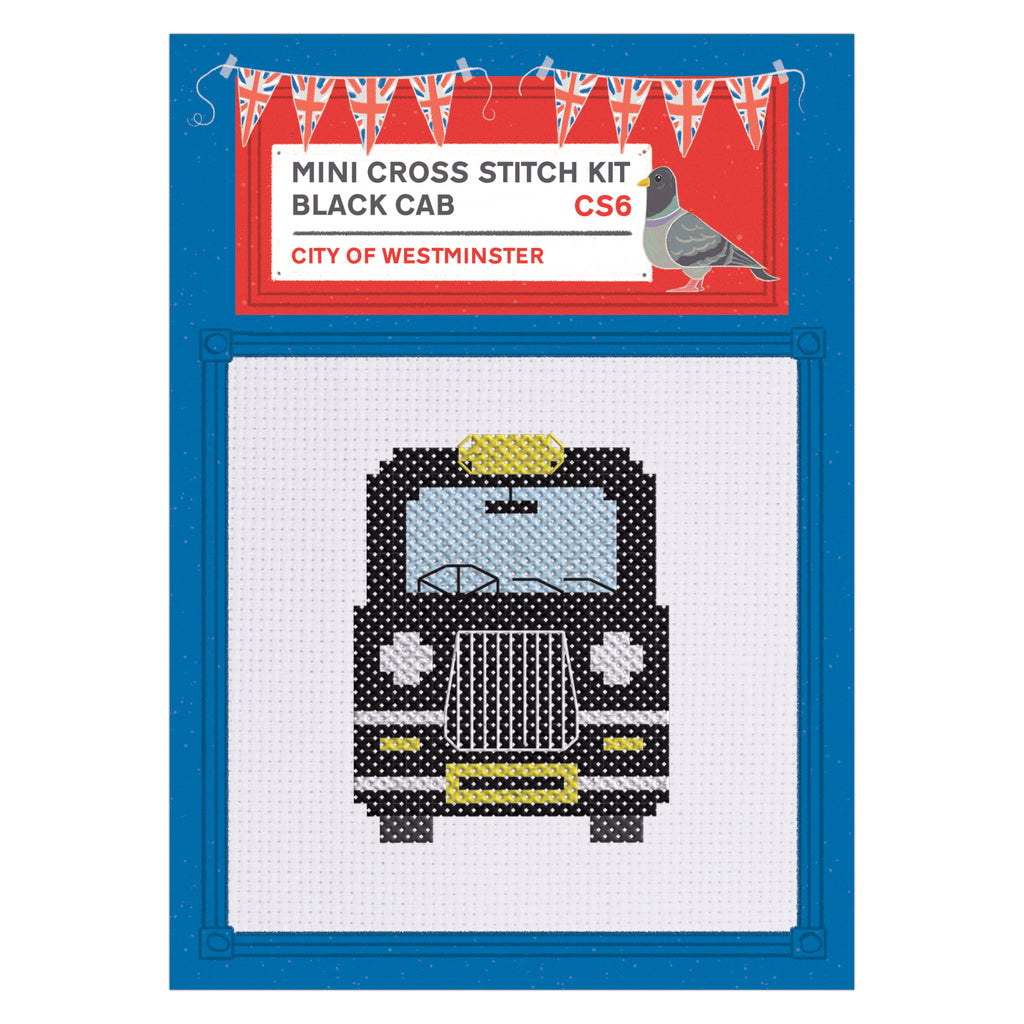 Sew & So On Mini Cross Stitch Kits : 12 Mini London Designs