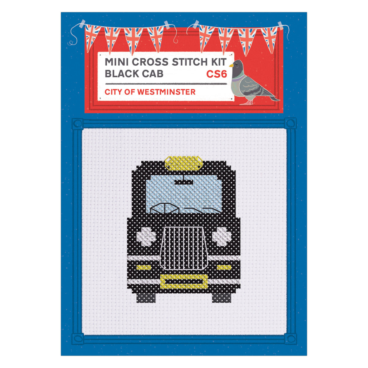 Sew & So On Mini Cross Stitch Kits : 12 Mini London Designs