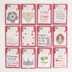 Royal Shakespeare Company 12 Mini Cross Stitch Kit, Love