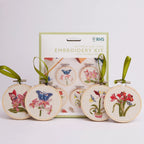 RHS Embroidery Hoop Kit x 4 : Butterfly & Flora