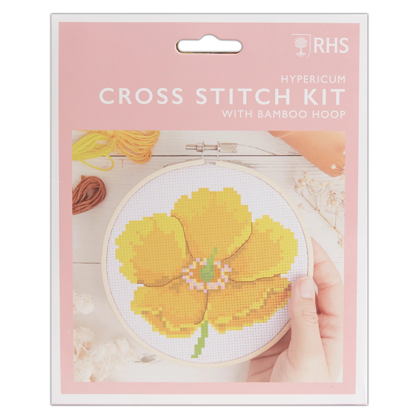 RHS Cross Stitch Kit : Hypericum