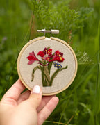 RHS Embroidery Hoop Kit x 4 : Butterfly & Flora