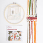 Natural History Museum Embroidery Hoop Kit, Insects 8"