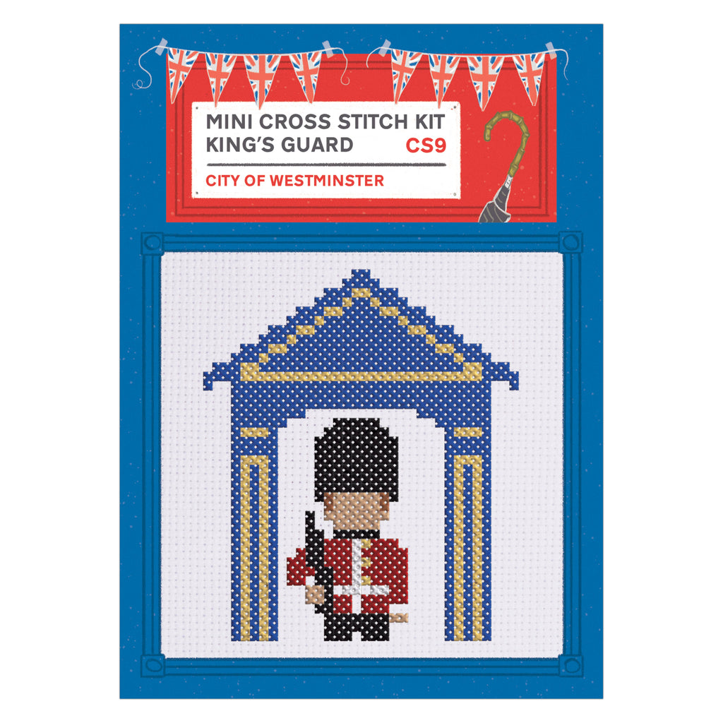 Sew & So On Mini Cross Stitch Kits : 12 Mini London Designs