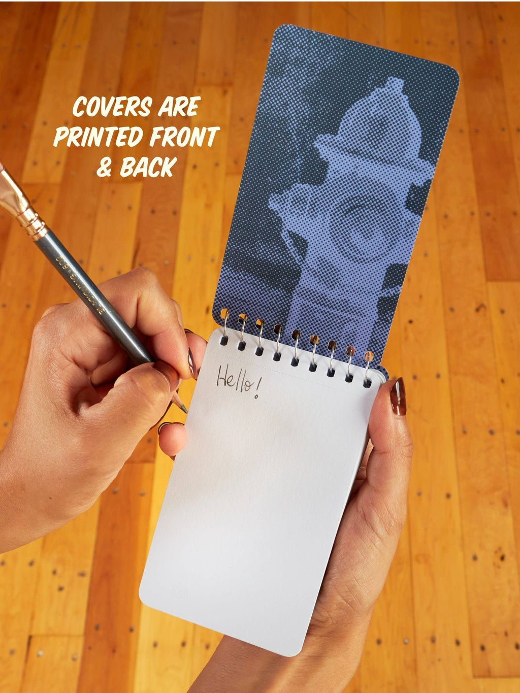 I Love To Go With The Flow : Spiral Notebook