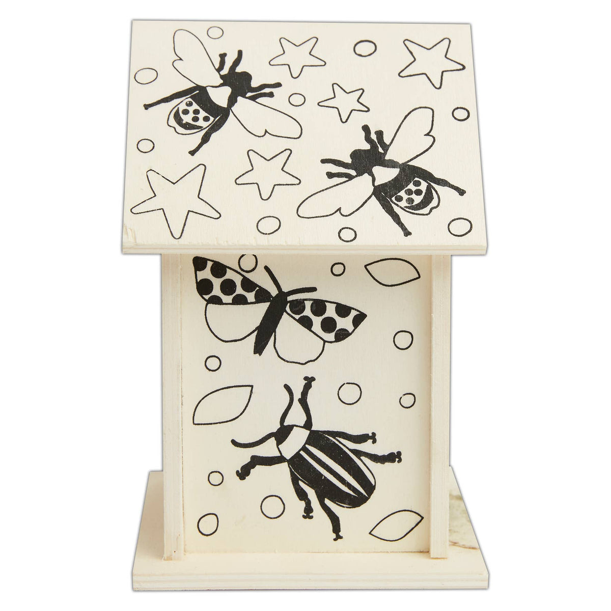 RHS Paint Your Own Set, White Single Craft Kit Set Bug Hotel