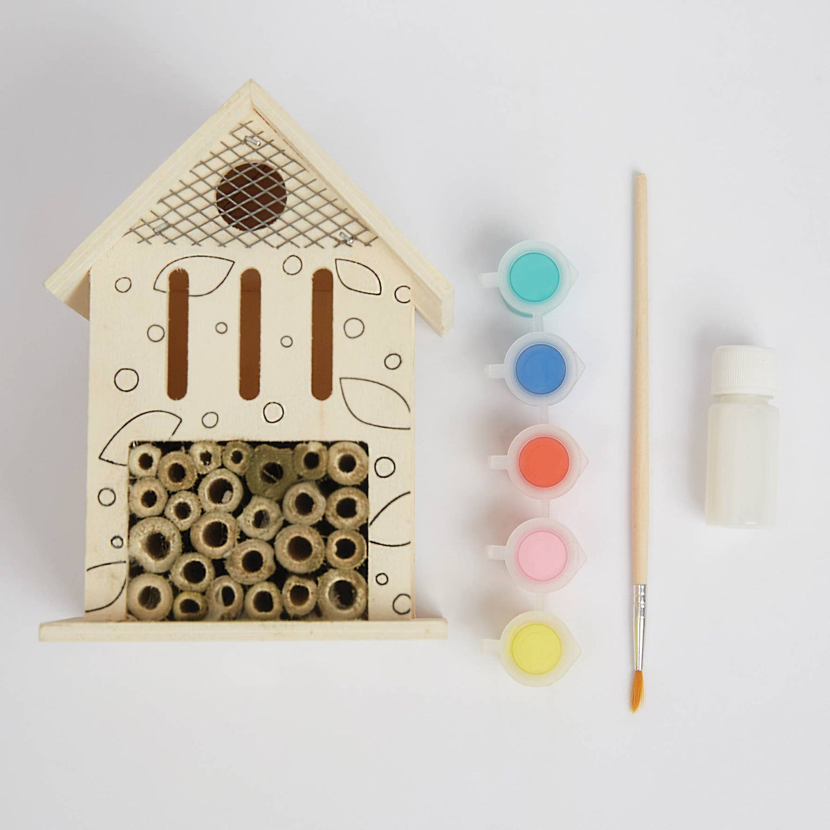 RHS Paint Your Own Set, White Single Craft Kit Set Bug Hotel
