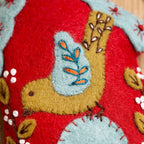 Folk Birdhouse Felt Craft Mini Kit