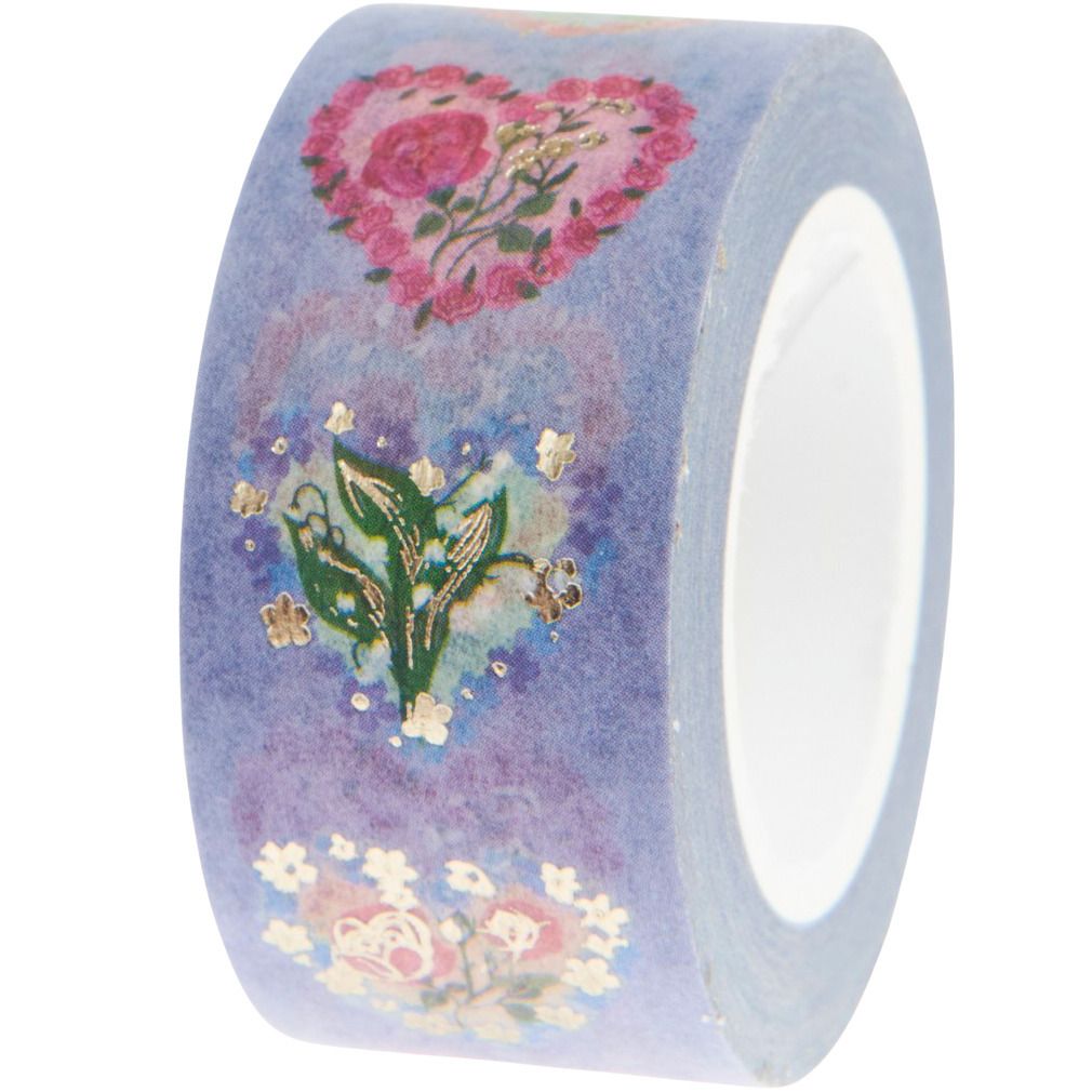Paper Poetry Washi Tape Hearts