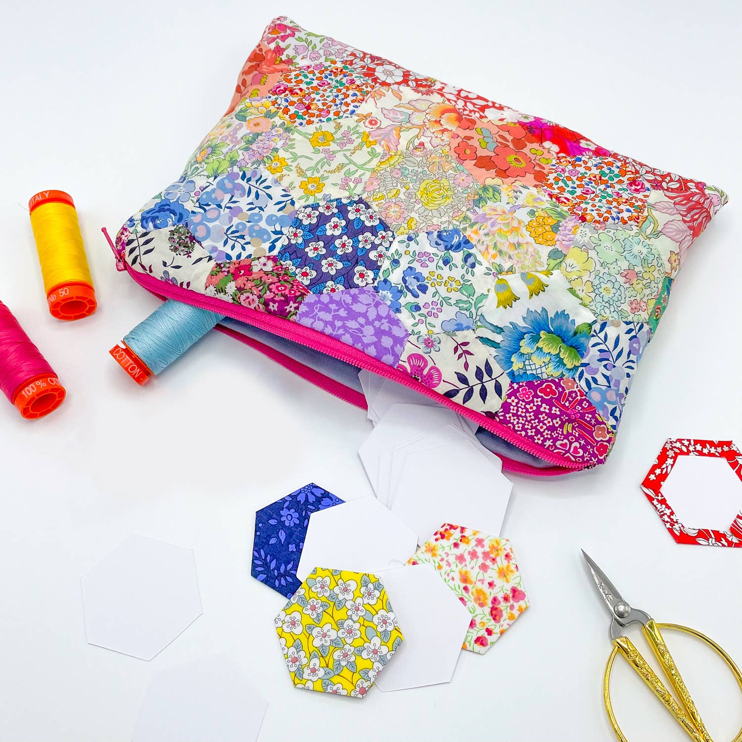Liberty Tana Lawn® Fabric English Paper Piecing Starter Kit