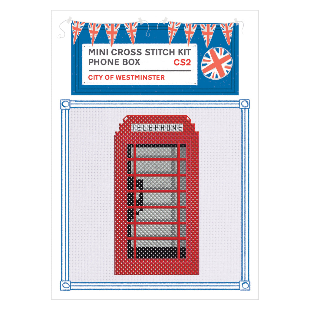 Sew & So On Mini Cross Stitch Kits : 12 Mini London Designs