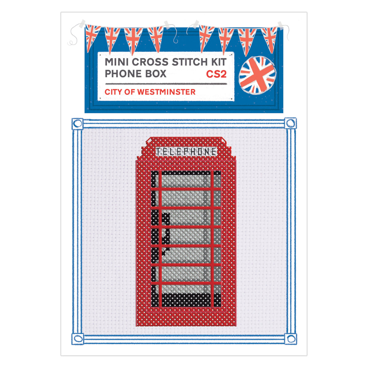 Sew & So On Mini Cross Stitch Kits : 12 Mini London Designs