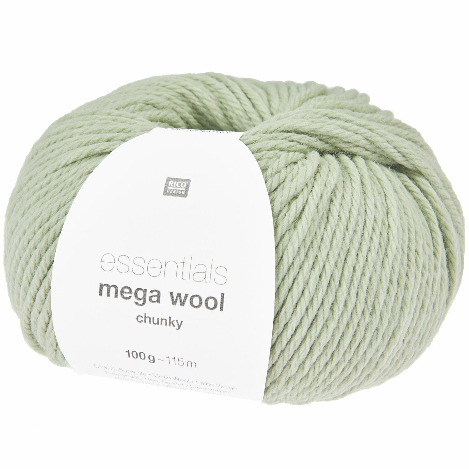 Rico Essentials Mega Wool Chunky : Sage 037