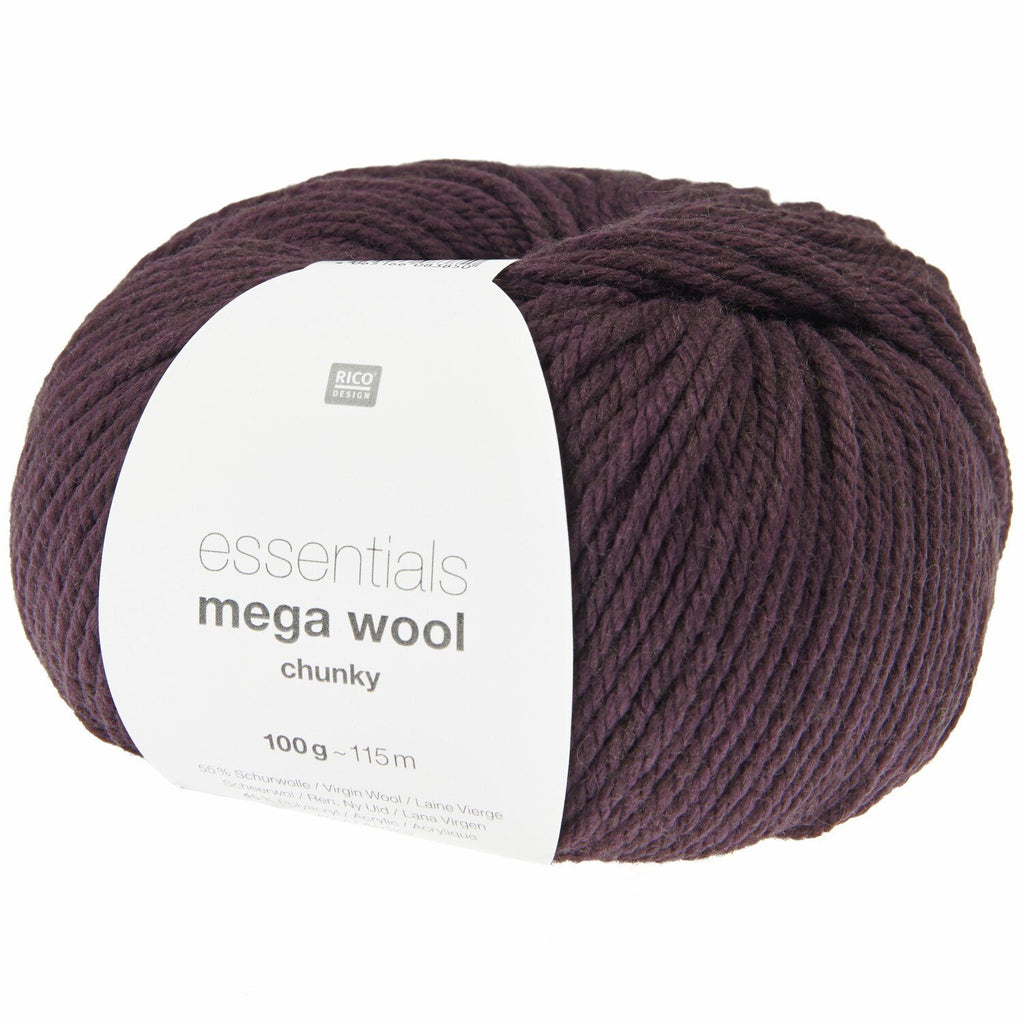 Rico Essentials Mega Wool Chunky : Plum 034