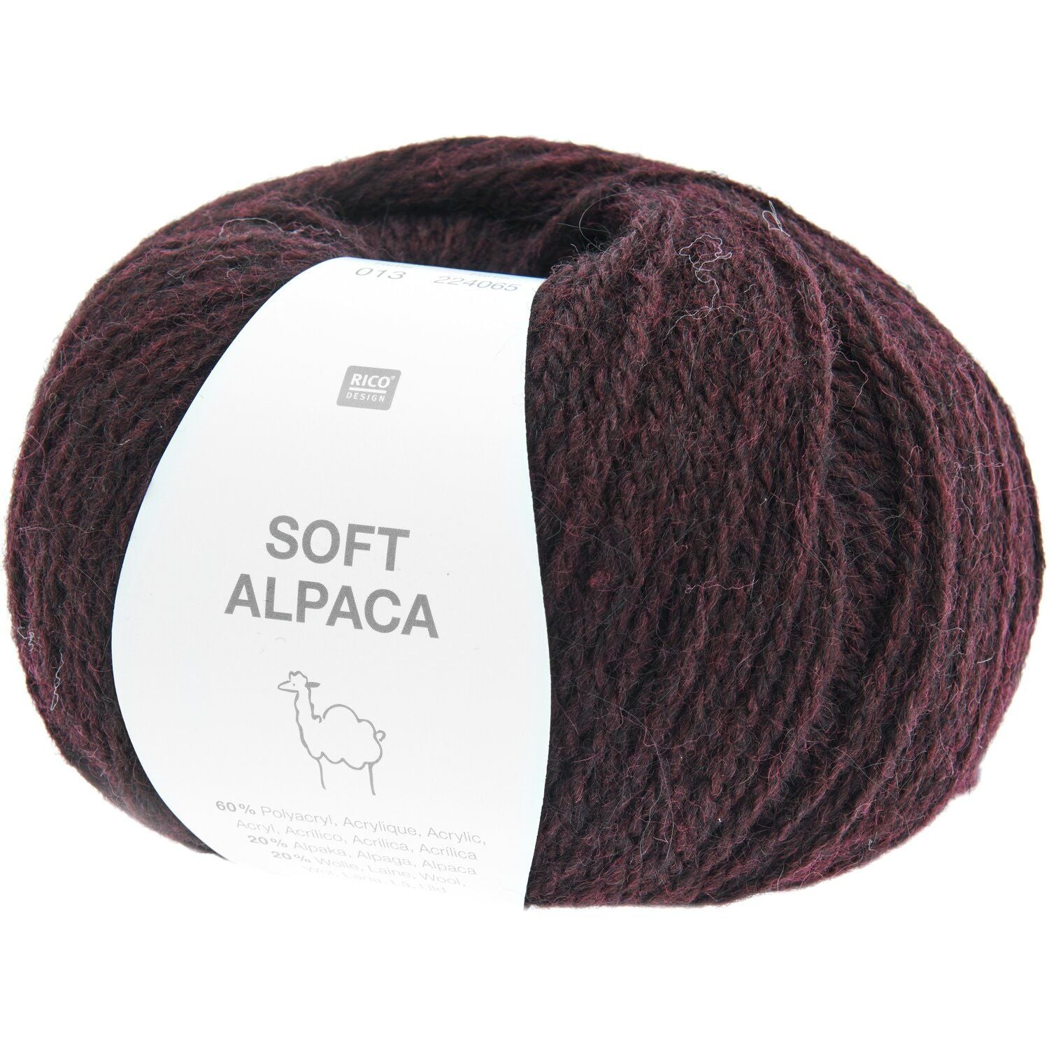 Rico Soft Alpaca : 015 Bordeaux